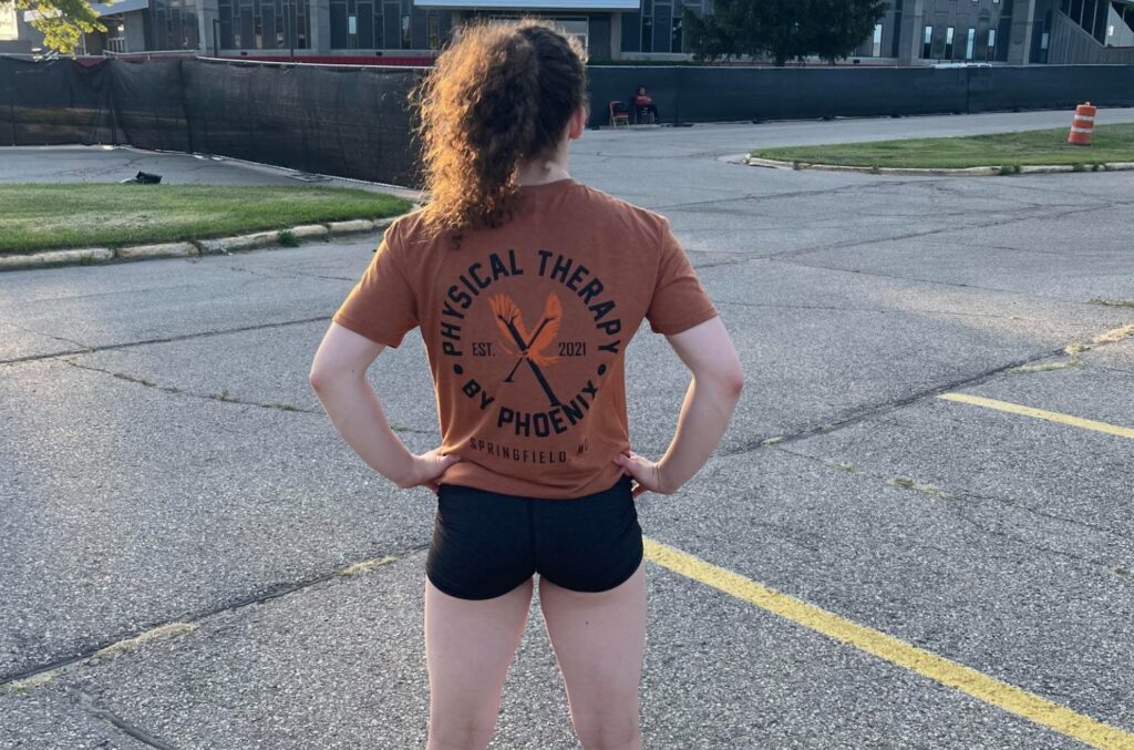 physical therapy in springfield tshirt crossfit