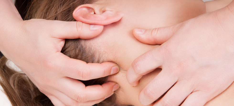 How do you release a trapped nerve in your neck?